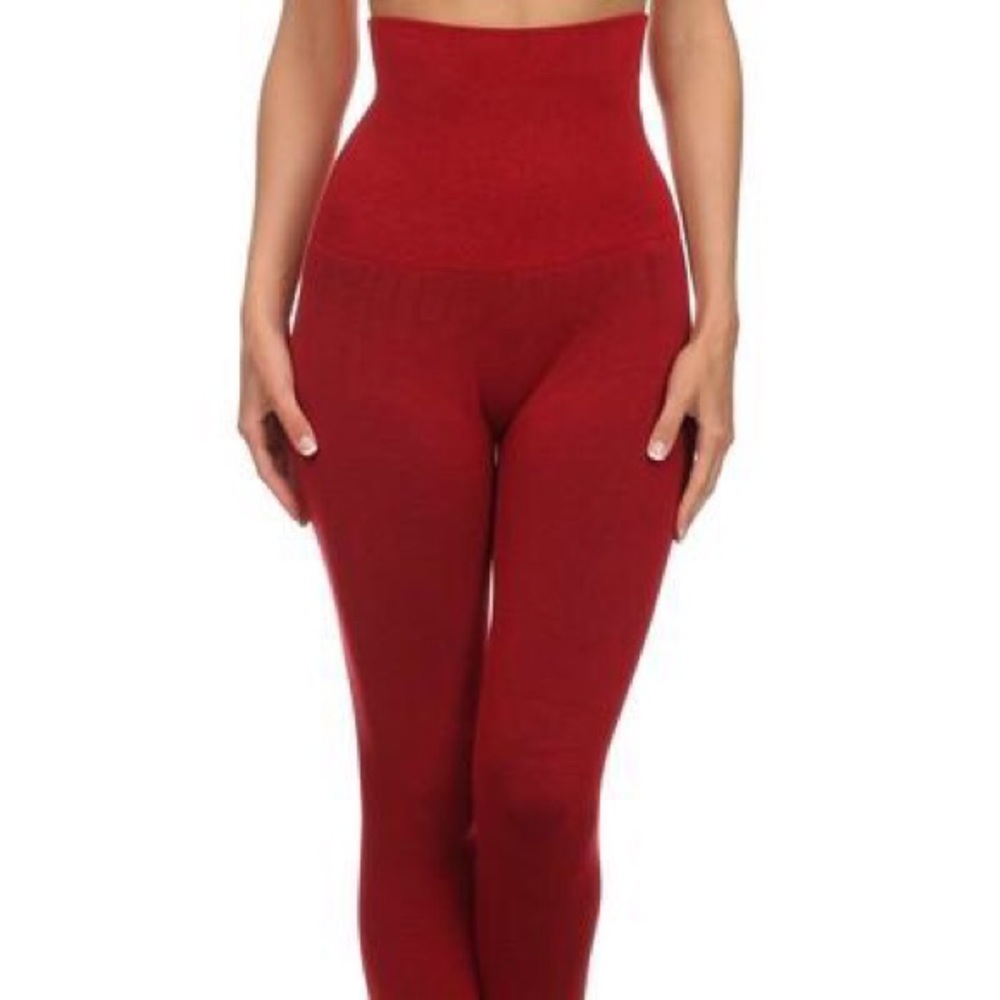 💕BRAND NEW💕 Compression Leggings - Red